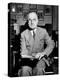 Sen. Harry S. Truman Sitting in His Office-null-Premier Image Canvas