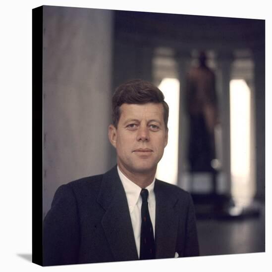 Senator John F. Kennedy Portrait, 1957-Hank Walker-Premier Image Canvas