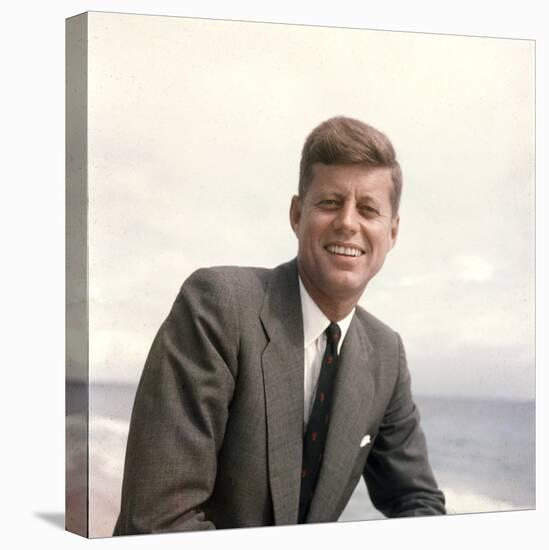 Senator John F. Kennedy Portrait, 1957-Hank Walker-Premier Image Canvas