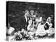 Senator John F. Kennedy with His Bride Jacqueline at Their Wedding Reception-Lisa Larsen-Premier Image Canvas
