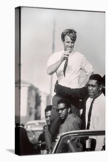 Senator Robert F. Kennedy Campaigning During the California Primary-Bill Eppridge-Premier Image Canvas