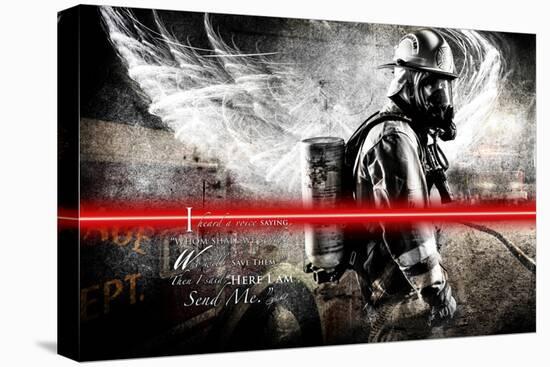 Send Me Firefighter 1-Jason Bullard-Premier Image Canvas