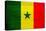 Senegal Flag Design with Wood Patterning - Flags of the World Series-Philippe Hugonnard-Stretched Canvas