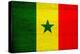 Senegal Flag Design with Wood Patterning - Flags of the World Series-Philippe Hugonnard-Stretched Canvas