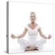 Senior Woman Doing Yoga-Science Photo Library-Premier Image Canvas