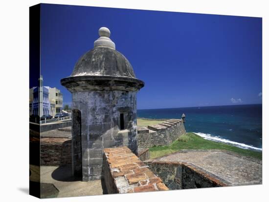 Sentry Box at San Cristobal Fort, El Morro, San Juan, Puerto Rico-Michele Molinari-Premier Image Canvas