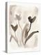 Sepia Florals I-Pamela Munger-Stretched Canvas