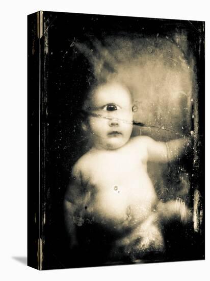 Sepia Photograph of Infant Cyclops-Clive Nolan-Premier Image Canvas