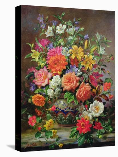 September Flowers, Symbols of Hope and Joy-Albert Williams-Premier Image Canvas