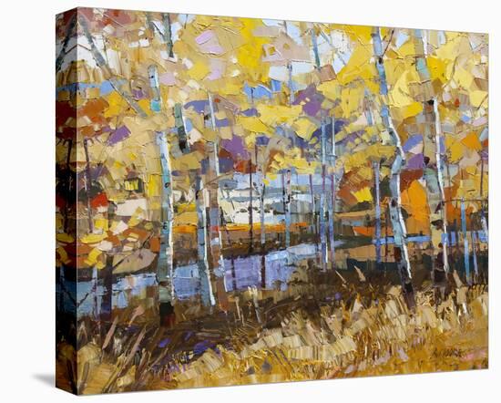 September Stillness-Robert Moore-Stretched Canvas