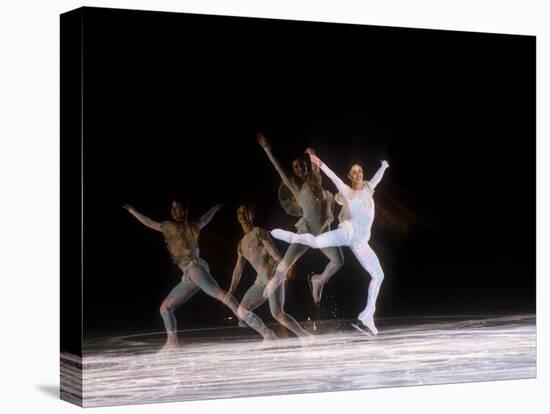Sequence of Female Figure Skater in Action-null-Premier Image Canvas
