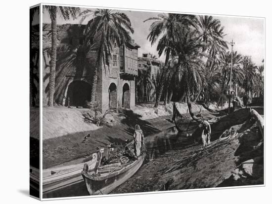 Serai Creek, Basra, Iraq, 1925-A Kerim-Premier Image Canvas