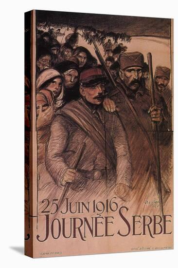 Serbia Day, 1916-Théophile Alexandre Steinlen-Premier Image Canvas