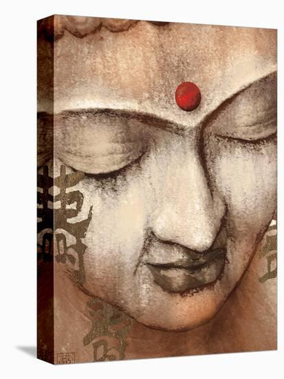 Serene Buddha-Raspin Stuwart-Stretched Canvas