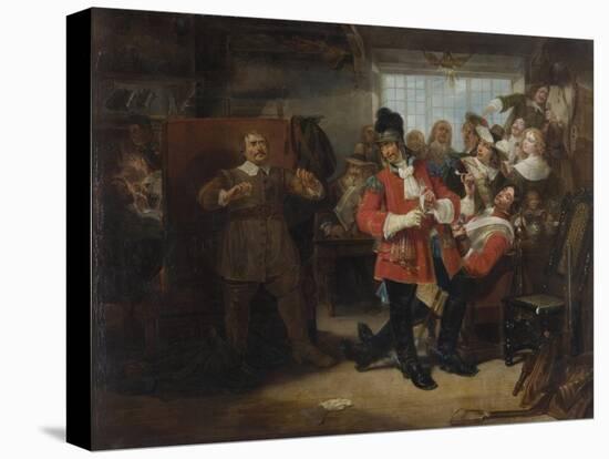 Sergeant Bothwell Challenging Balfour-Edward Matthew Ward-Premier Image Canvas