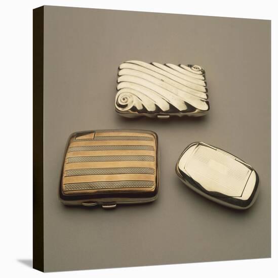 Series of Silver and Gold Snuffboxes-null-Premier Image Canvas