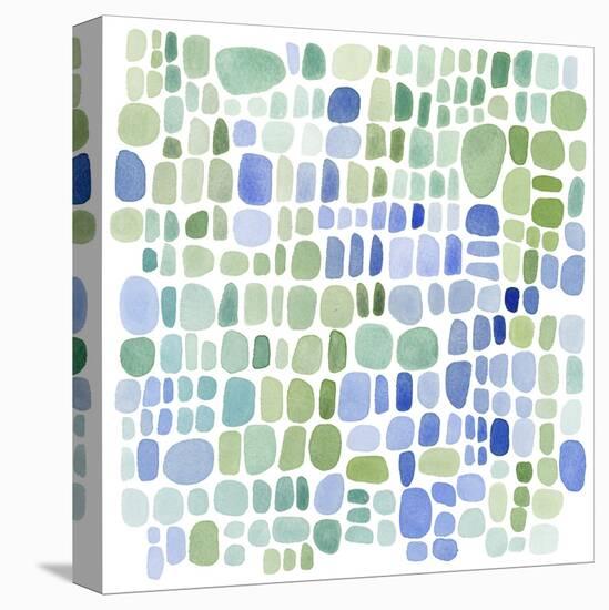 Series Sea Glass No. II-Louise van Terheijden-Stretched Canvas