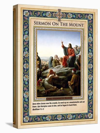 Sermon on the Mount-Carl Bloch-Premier Image Canvas