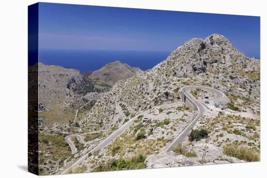 Serpentine Road to the Bay Cala De Sa Calobra-Markus Lange-Premier Image Canvas