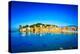 Sestri Levante, Silence Bay Sea Harbor and Beach View. Liguria, Italy-stevanzz-Premier Image Canvas
