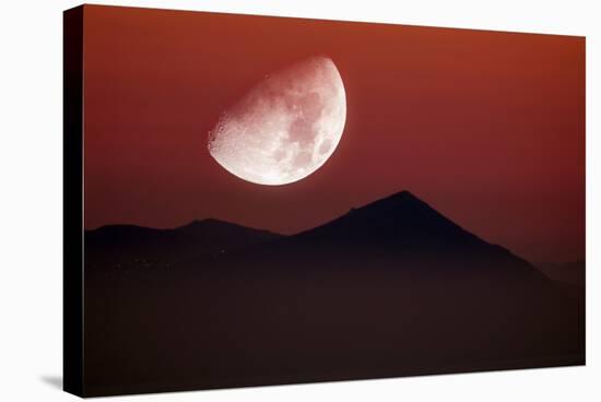 Setting Moon-Detlev Van Ravenswaay-Premier Image Canvas
