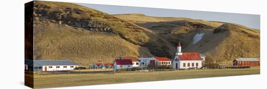 Settlement Sudur Gštur, Near Vik, South Iceland, Iceland-Rainer Mirau-Premier Image Canvas