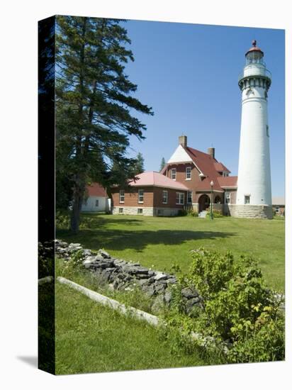 Seul Choix Lighthouse, Michigan, USA-Ethel Davies-Premier Image Canvas