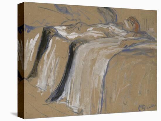 Seule-Henri de Toulouse-Lautrec-Premier Image Canvas