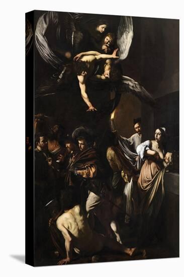 Seven Works of Mercy-Caravaggio-Stretched Canvas