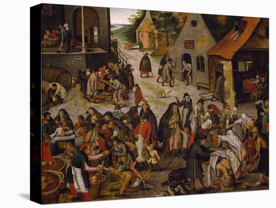 Seven Works of Mercy-Pieter Brueghel the Younger-Premier Image Canvas