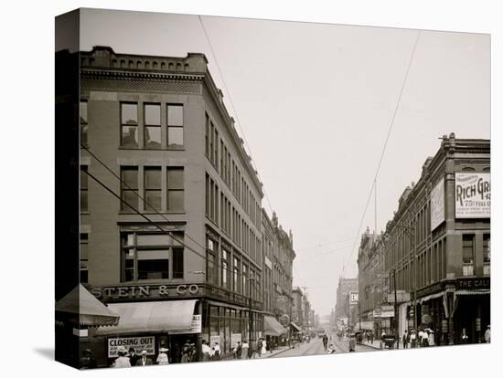 Seventh Street, St. Paul, Minn.-null-Stretched Canvas