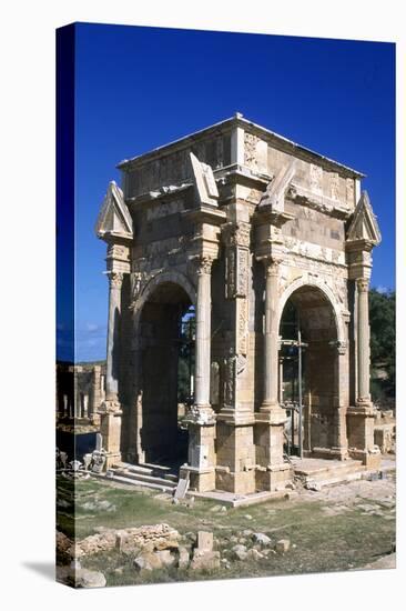 Severan Arch, Leptis Magna, Libya, C203 Ad-Vivienne Sharp-Premier Image Canvas