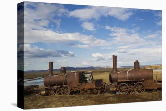 Seward Peninsula, Alaska, Train to Nowhere-Ken Archer-Premier Image Canvas