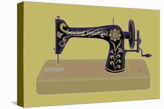 Sewing Machine in Yellow-Ikuko Kowada-Premier Image Canvas