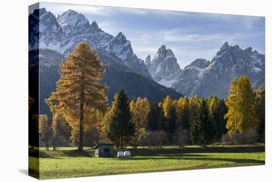 Sextner Dolomites, Dolomiti Di Sesto, the Dolomites During Autumn. Italy-Martin Zwick-Premier Image Canvas