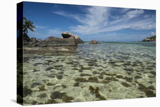 Seychelles, Mahe, St. Anne Marine NP. View of Moyenne Island-Cindy Miller Hopkins-Premier Image Canvas