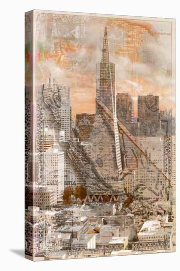 SF Transamerica 2-null-Stretched Canvas