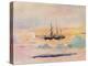 Shackleton's Ship, the Nimrod, in Mcmurdo Sound, 1912-George Marston-Premier Image Canvas