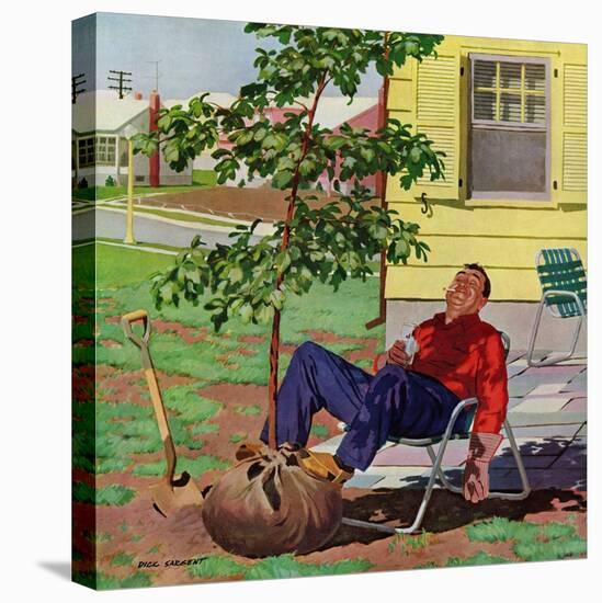 "Shade Tree", April 12, 1958-Richard Sargent-Premier Image Canvas