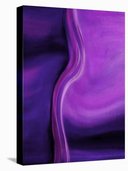 Shades of Purple I-Ruth Palmer 2-Stretched Canvas
