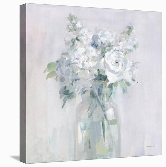 Shades of White Bouquet-Danhui Nai-Stretched Canvas