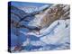 Shadow of a Fir Tree, And Skiers Tignes, 2014-Andrew Macara-Premier Image Canvas