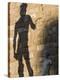 Shadow of Statue of David, Piazza Della Signoria, Florence, Tuscany, Italy, Europe-Martin Child-Premier Image Canvas