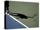 Shadow of Tennis Player Serving-null-Premier Image Canvas