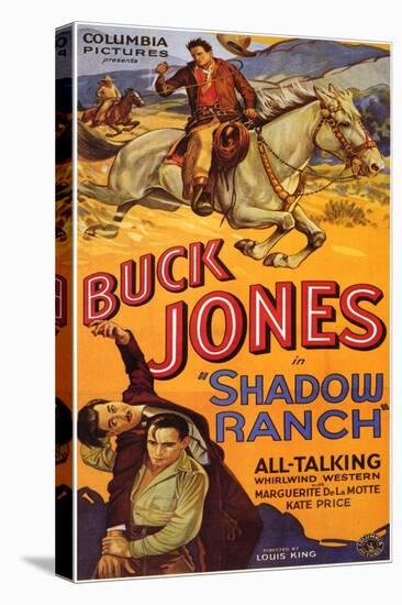 Shadow Ranch, 1930-null-Stretched Canvas