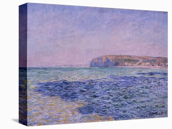 Shadows on the Sea, the Cliffs at Pourville, 1882-Claude Monet-Premier Image Canvas