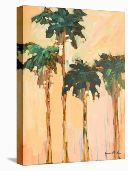 Shady Palms-Jane Slivka-Stretched Canvas