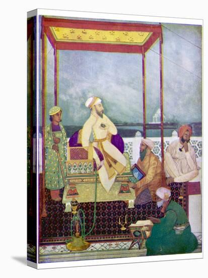 Shah Jahan I Mughal Emperor of India from 1628 to 1658 Known in His Youth as Prince Khurram-Abanindro Nath Tagore-Premier Image Canvas