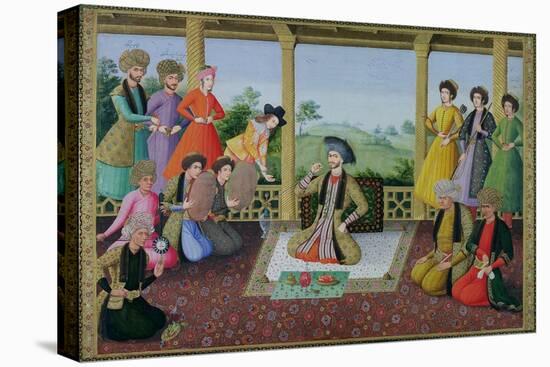 Shah Suleyman II and His Courtiers-null-Premier Image Canvas