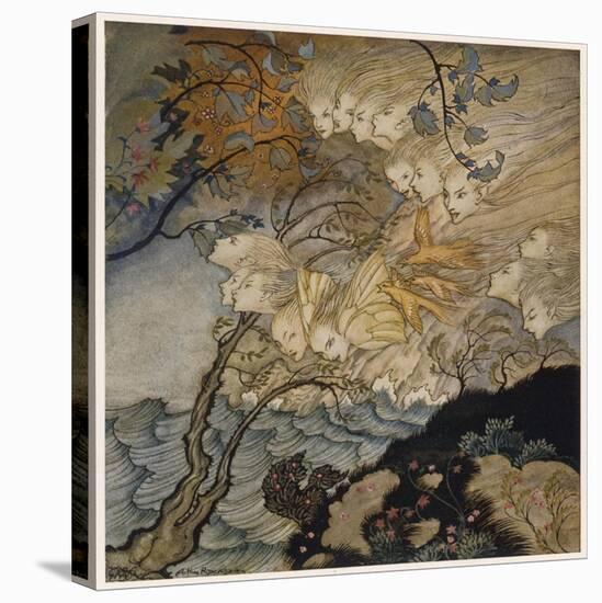 Shakespeare, the Tempest-Arthur Rackham-Premier Image Canvas